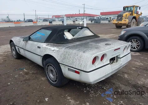 1987 Chevrolet Corvette from USA, damaged, VIN 1G1YY3181H5100326